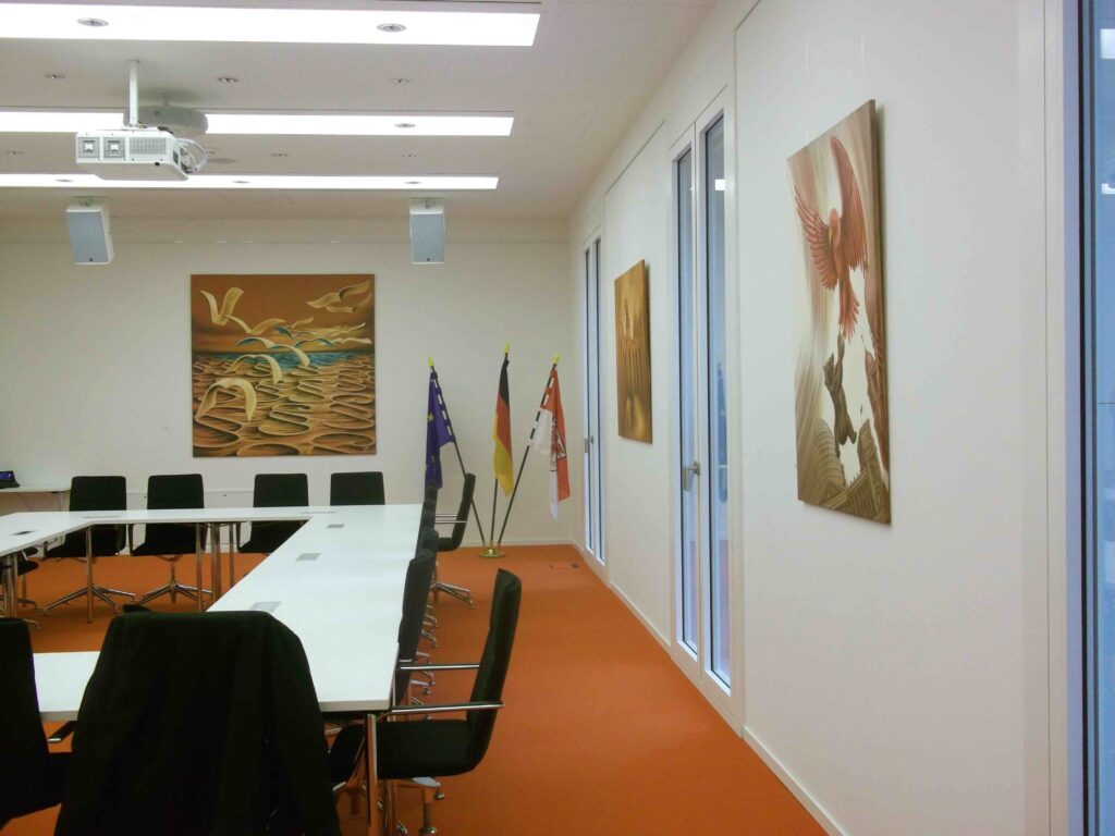 Ausstellungsorte , Landtag Brandenburg Potsdam , 2014 , Uwe Tabatt