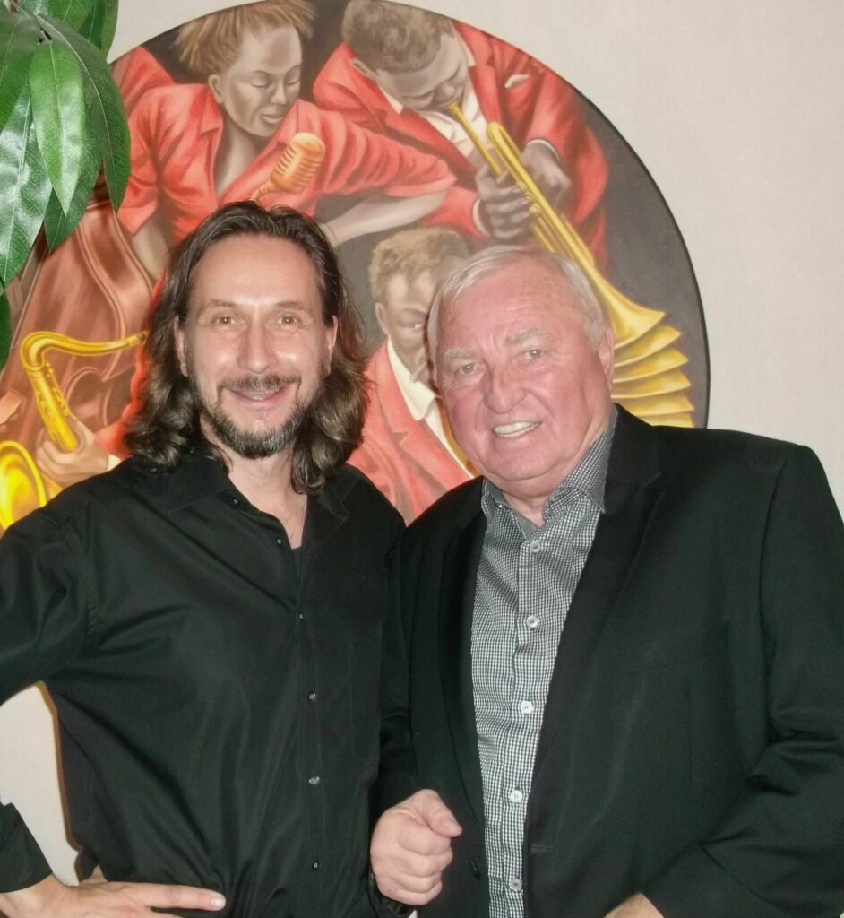 Ulli Wegner mit Uwe Tabatt , Berlin , 2014